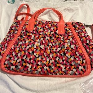 Peach Vera Bradley purse